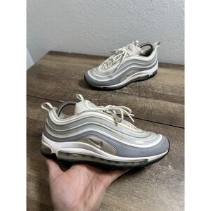 Nike Air Max 97 Ultra 17 White Pure Platinum Grey 917704-102 Women's Size 8.5